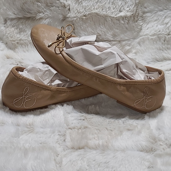Sam Edelman Shoes - Sam Edelman Tan Ballet Flats